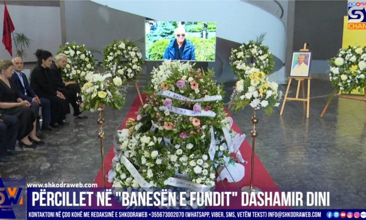 VIDEO – Përcillet në “banesën e fundit” gazetari, poeti, ish- drejtuesi i medias publike Dashamir Dini…