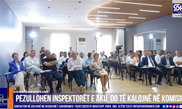 VIDEO – Pezullohen inspektorët e AKU- së, do të kalojnë në një testim në komision me shumicë nga UBT