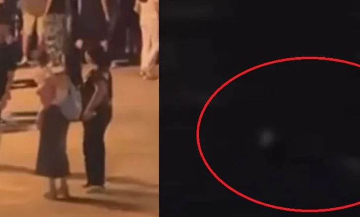 VIDEO/ Pushuesit spektatorë të ‘shfaqjes’ falas të policisë gjatë arrestimit të 3 personave, i riu tenton të arratiset… me not   