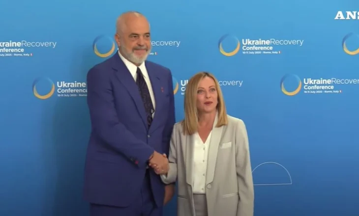 VIDEO/ Rama rrëmben edhe një herë vëmendjen e mediave të huaja, ja si e takoi ai homologen e tij italiane