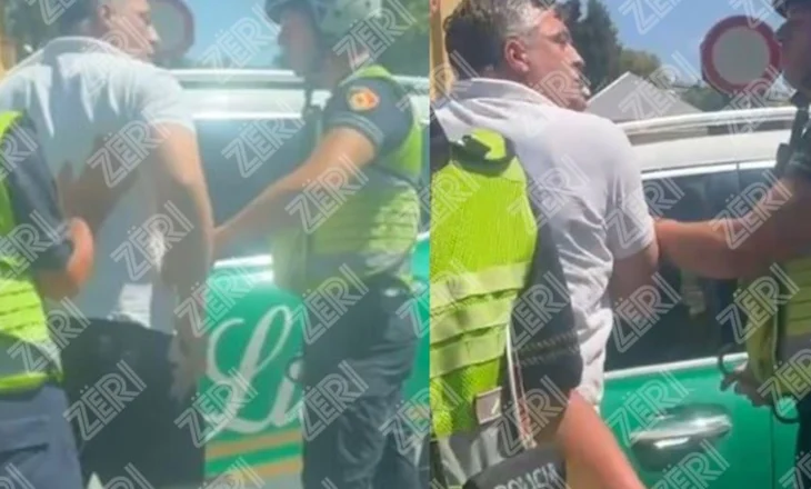 VIDEO/ Taksisti i Lux bën “cubin” me Policinë, nuk i bindet urdhërit