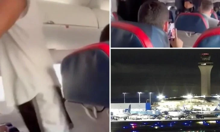 VIDEO/ Tentoi të hapte derën gjatë fluturimit, shqiptari sherr me stjuardesën, pilotët bëjnë ulje emergjente
