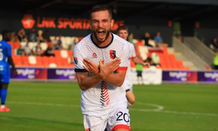 VIDEO/ Vllaznia kualifikohet në turin e dytë të Conference League mes kaosit, shihni çfarë ndodhi në fund të ndeshjes