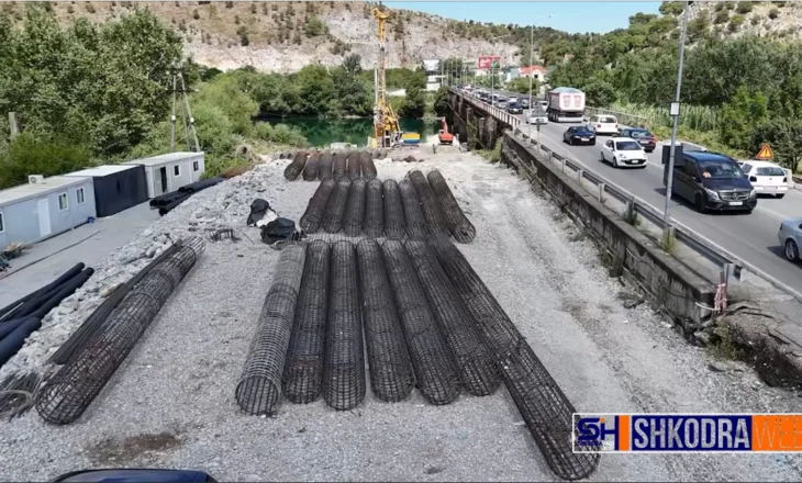 VIDEO – “Zgjerimi i rrugës dhe ndërtimi i këmbëve të reja të urës”, hyrja e Shkodrës, Beci tregon ecurinë e punimeve