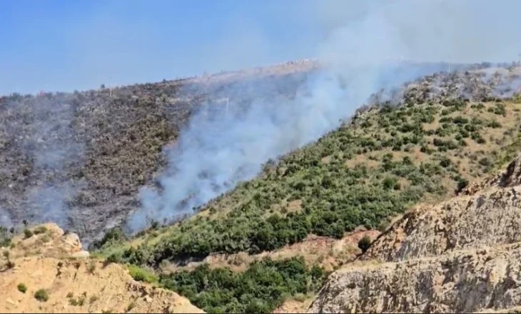 Vijon “beteja” me zjarret, flakët përhapen me shpejtësi edhe në Bypass-in e Vlorës