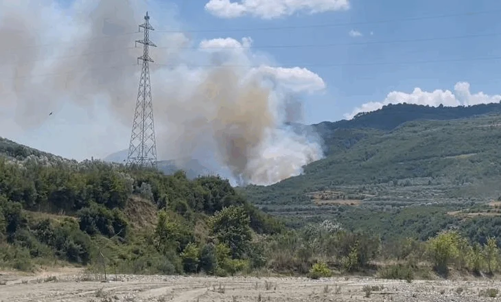 Vijon zjarri në Malin e Dukatit, rrezikohet përhapja e flakëve
