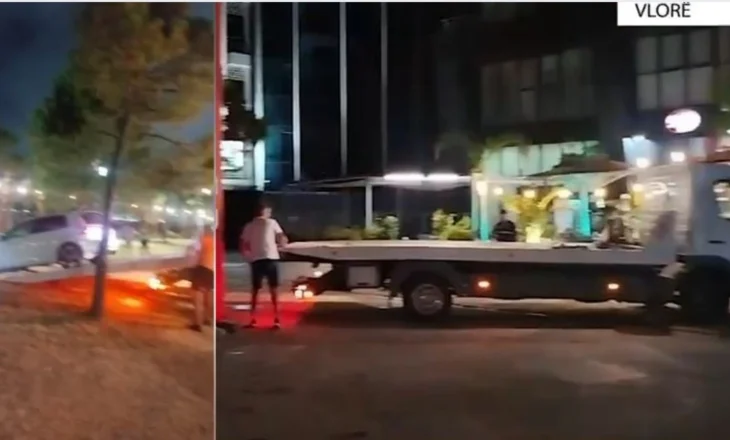 Vlora në aksion për lirimin e hapësirave publike, hiqen me karrotrec dhjetëra makina të parkuara gabim