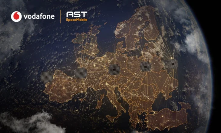 Vodafone dhe AST SpaceMobile krijojnë kompaninë satelitore për shërbim celular të drejtpërdrejtë në Europë
