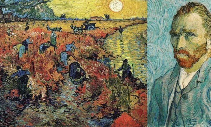 “Vreshti i kuqëluar”, e vetmja tablo që Vincent van Gogh arriti të shiste sa ishte gjallë