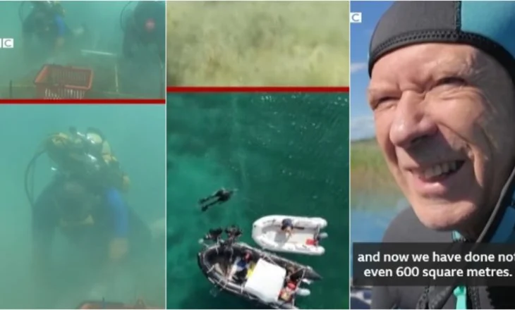 Zbulimi në Liqenin e Ohrit tërheq vëmendjen e BBC-së