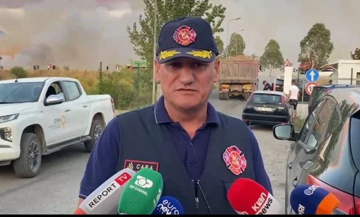 Zjarr i madh në fushën e mbetjeve të Inceneratorit në Elbasan, Cara: E vështirë shuarja