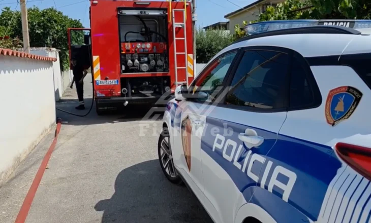 Zjarr në një banesë dykatëshe në Çeligrad të Fierit – Dyshohet shkëndijë elektrike