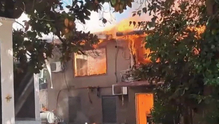 Zjarr te Pazari i ri në Tiranë, shkrumbohet banesa