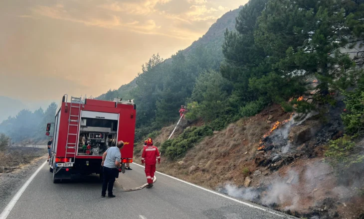 Zjarret, MM: 21 vatra aktive në vend/ Ndërhyrje nga ajri e qindra forca në terren