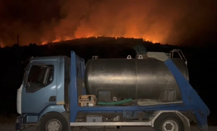 Zjarret në Korçë/ Flakët përhapen drejt zonës kufitare, si paraqitet situata në terren