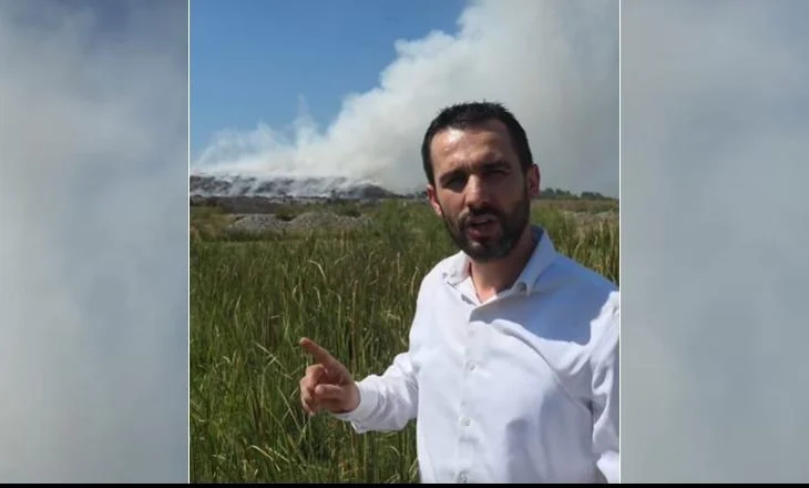 Zjarri në landfillin e Elbasanit, Lapaj: Tym dhe ndotje me paratë e korrupsionit