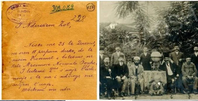 1 DHJETOR 1909 HAPJA E SHKOLLËS NORMALE… – Përgatiti Shefqet Deliallisi