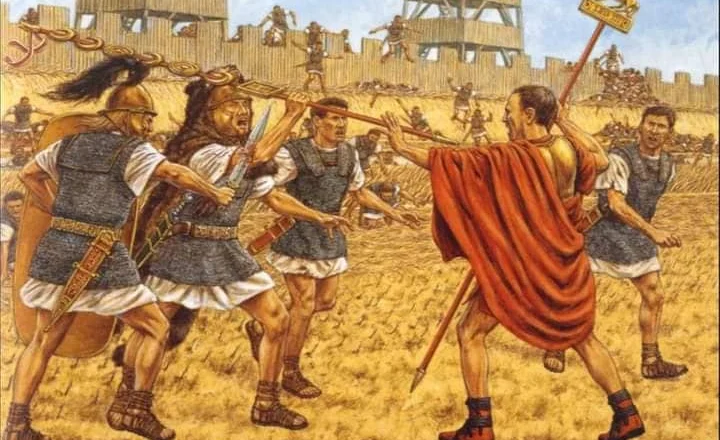10 Korrik 48 pes – Beteja e Dyrrhachium: Jul Cezari mezi i shmanget një humbjeje katastrofike, ndërsa kundërshtari i tij, Pompey, tërhiqet në Maqedoni