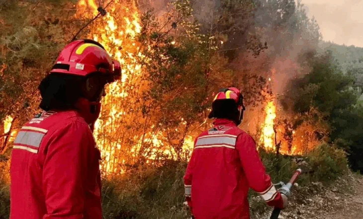 16 vatra zjarri gjatë 24 orëve, Ministria e Mbrojtjes: Vetëm 1 vatër aktive, një tjetër në monitorim