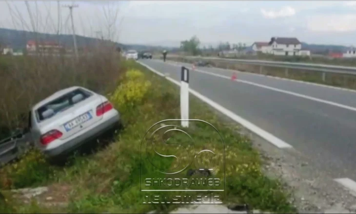 20- vjeçari humb kontrollin e mjetit në aksin Velipojë- Shkodër, plagosen 3 pasagjerët që udhëtonin me të