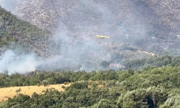 48 orë mes flakëve, vihen në kontroll zjarret në Finiq dhe zonat përreth