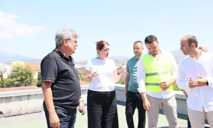 “7 milionë euro për shkollat e Shkodrës”, Manastirliu viziton kantierin e “Kolë Idromenos”
