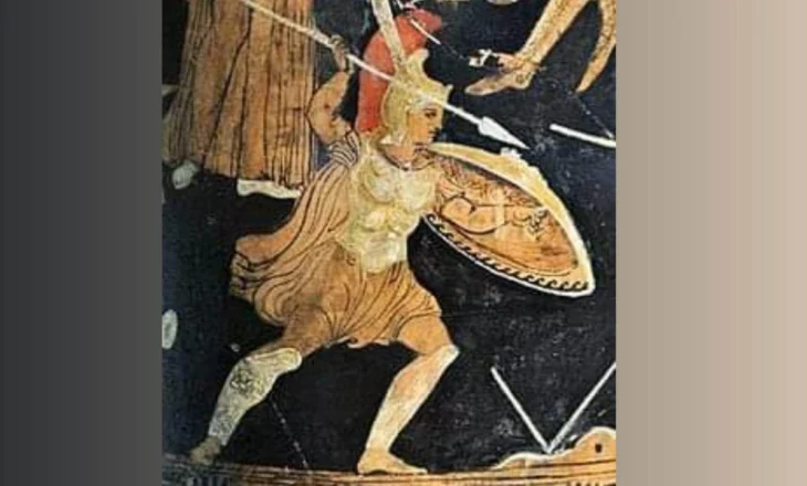 Achilles – ”Homeri e shkroi fjalën me dy λλ, gjë që e bën atë një fjalë paragreke te shqiptohet /ly/ si Akilly+mbarese që është fjala shqipeAchilles – ”