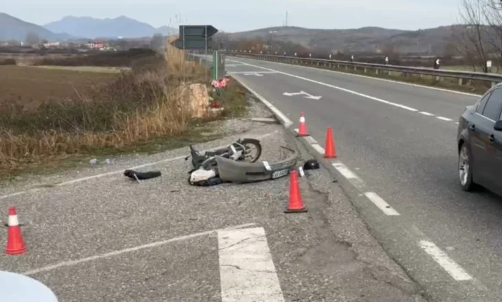 Aksident në aksin “Shkodër-Lezhë”, plagoset 26-vjeçarja pasagjere