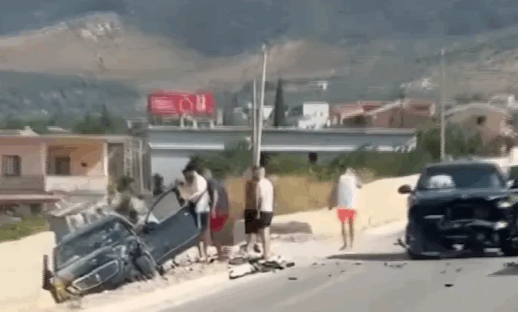 Aksident në aksin Vlorë-Orikum, një i plagosur