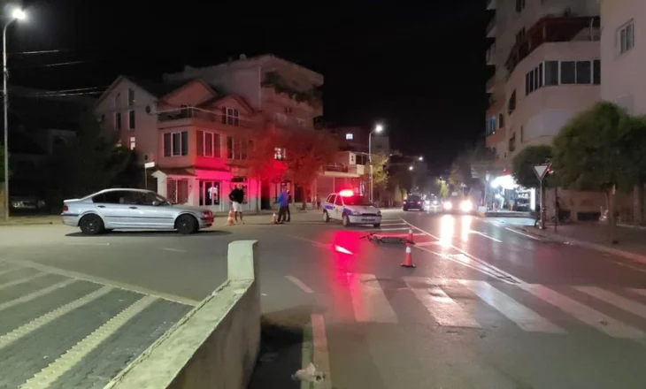 Aksident në Pogradec, i riu me monopatinë përplaset me BMW-në