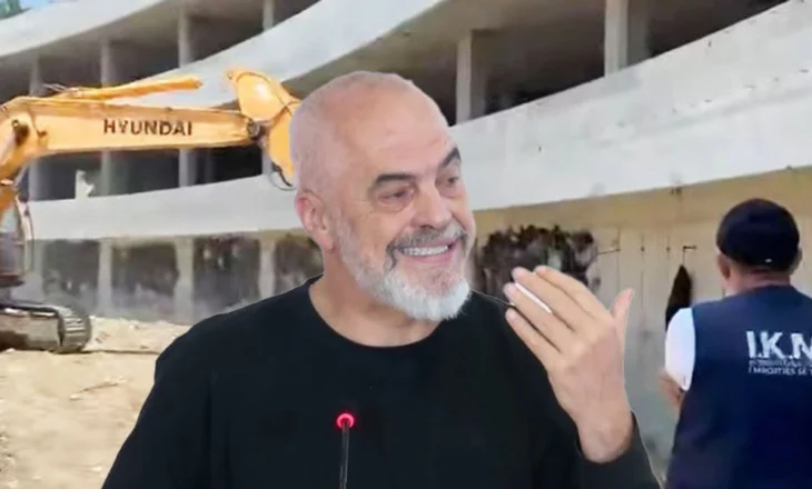 Aksioni i shembjes së ndërtimeve pa leje/ Rama: Kjo është për ata që kanë merakun se s’po ndëshkohen shkelësit e mëdhenj