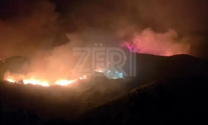 “Apokalips” në Delvinë, zjarri i afrohet Pusit të Naftës, qyteti i rrethuar nga flakët, qindra banorë nxitojnë të largohen