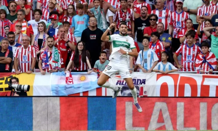Atletico Madrid nuk po “ndez” këtë sezon të ri, ngec në shtëpi ndaj Elche (video)