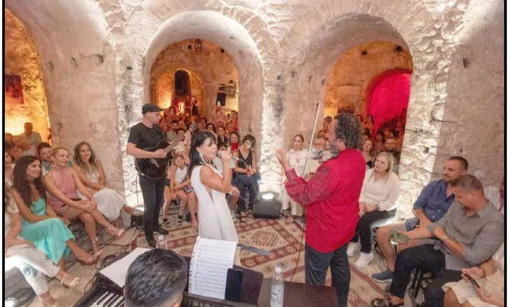 Aurela Gaçe në “Porto  Palermo Festival”,  që organizohet nga  violinisti Olen Cesari