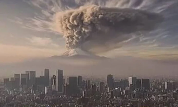 Autoritetet japoneze publikojnë një video të tmerrshme me inteligjencë artificiale që tregon se çfarë do të ndodhte nëse mali Fuji do të shpërthente