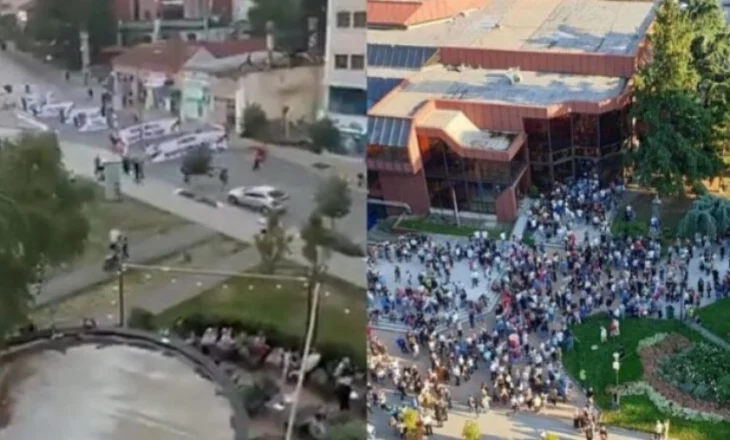 Autoritetet serbe pretendojnë se 70 mijë njerëz morën pjesë në protestat e thirrura nga partia e Vuçiqit, pamjet filmike tregojnë krejt ndryshe