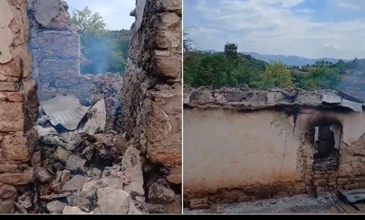Banesa në fshatin Godovush përfshihet nga flakët, shkrumbohet totalisht