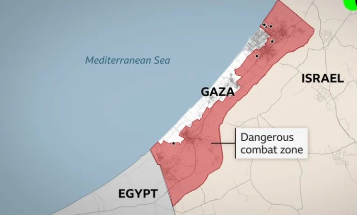 BBC: Ndihmat ajrore në Gaza bien në zona të kuqe që sjellin pasoja fatale njerëzore