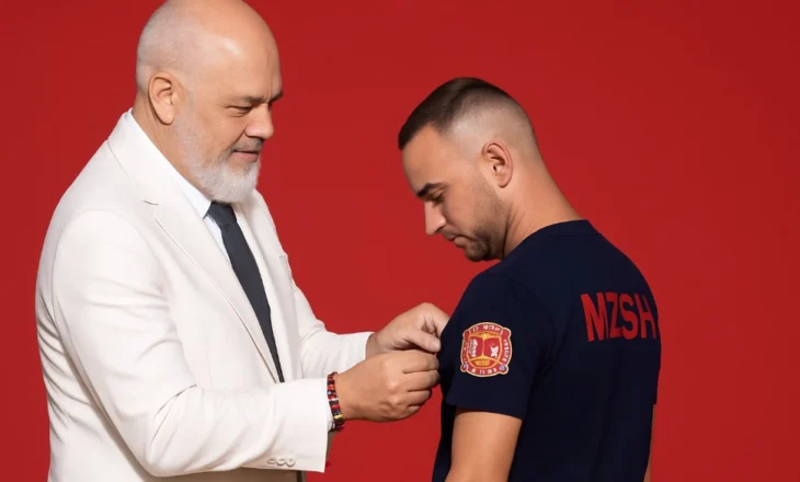 Besnik Hasani, zjarrfikësi i Delvinës, nderohet me medalje ari për guximin në betejën me flakët