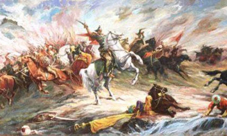 Beteja e Mokrës, 10 tetor 1445 pranë malit Mokra
