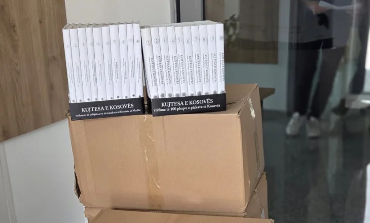 Biblioteka Kombëtare e Kosovës dhuron libra për Lipjanin dhe Shtimen