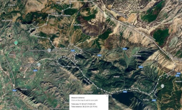 Bilanci i katastrofës/ Zjarri në Delvinë dogji një sipërfaqe prej 40 km2