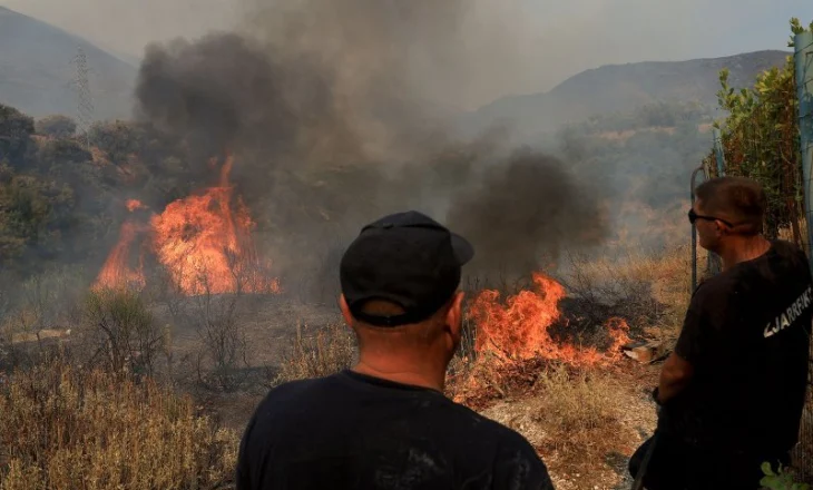 Bilanci pas katastrofës: Zjarri në Delvinë dogji një sipërfaqe prej 40 km2, dëme në banesa, ullishta, bujqësi