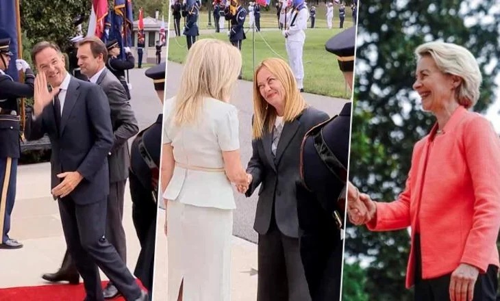 Bisedimet për Ukrainën, shefi i NATO-s dhe 6 liderët e Evropës mbërrijnë në Shtëpinë e Bardhë! Trump: E di se çfarë po bëj! 