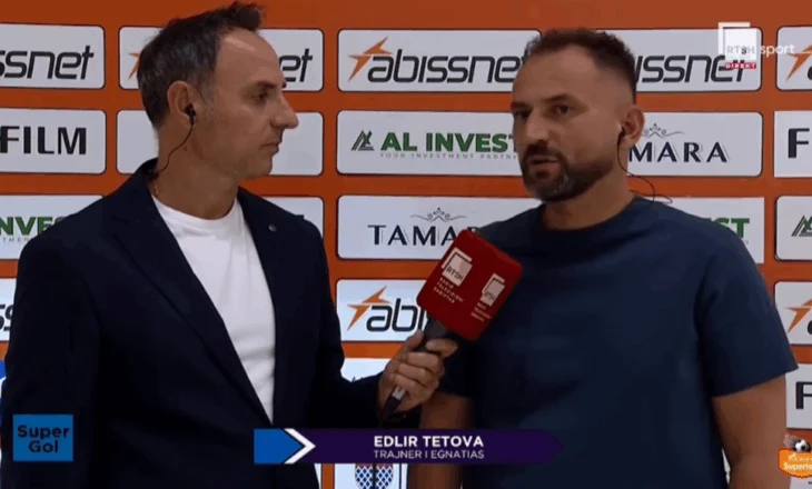 “Çfarë lloj arbitrimi”, Edlir Tetova e nis sezonin me ankesa: Nuk e di ku e kanë gjetur këtë arbitër