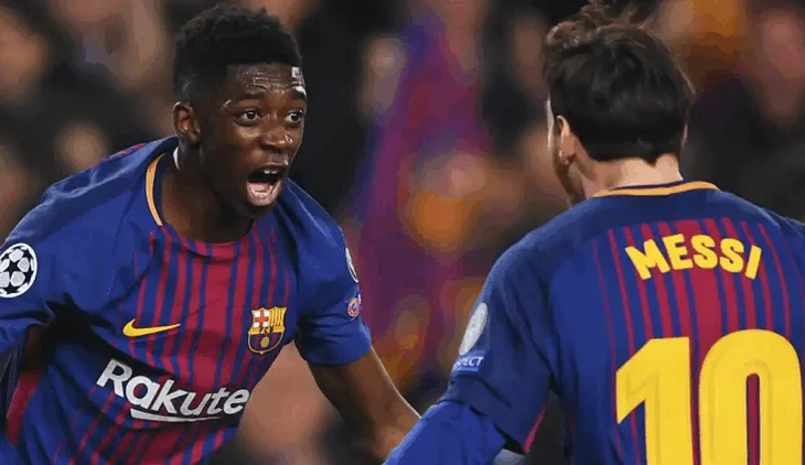 Dembele zbulon këshillën e “ëndrrave” që i dha Messi te Barcelona