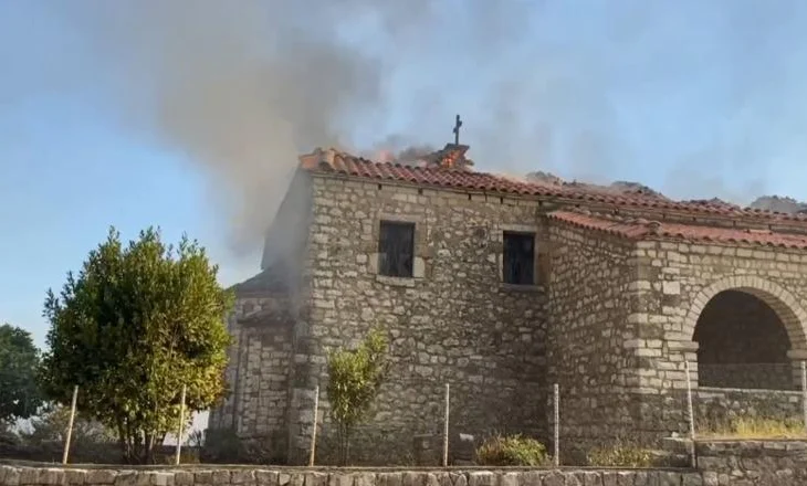 Dëmet nga zjarret, Gonxhja: Janë prekur Kisha e Shën Ilias në Gjirokastër dhe Manastiri i Shën Mërisë së Krimanovës në Vlorë