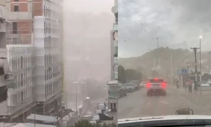 Dëmet që solli stuhia! Përmbytje në Vlorë dhe Durrës, rrëzohen pemët në Fier dhe Maliq
