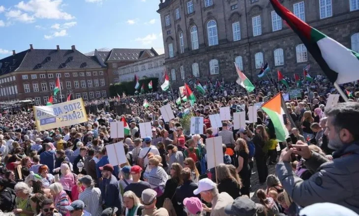 Dhjetëra mijëra protestues pro Gazës në 40 qytete australiane dhe Danimarkë