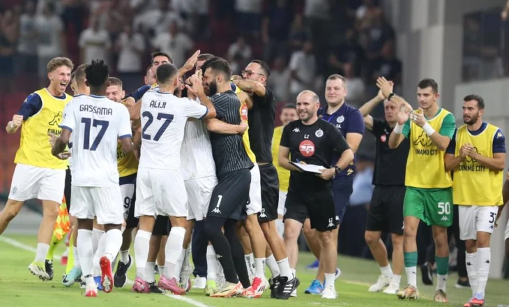 Dinamo bën mrekullinë, mund gjigantët e Hajduk Split dhe kualifikohet në play off-et e Conference League